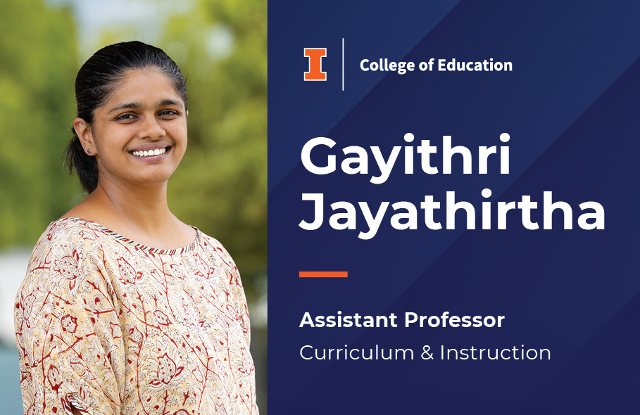 Gayithri Jayathirtha, Assistant Professor C&I