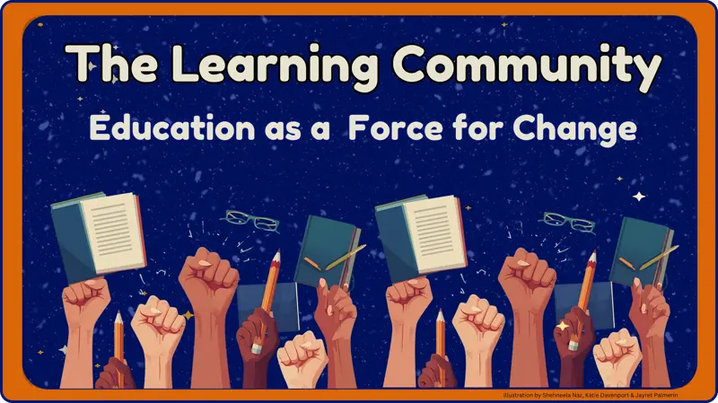 The Learning Community banner